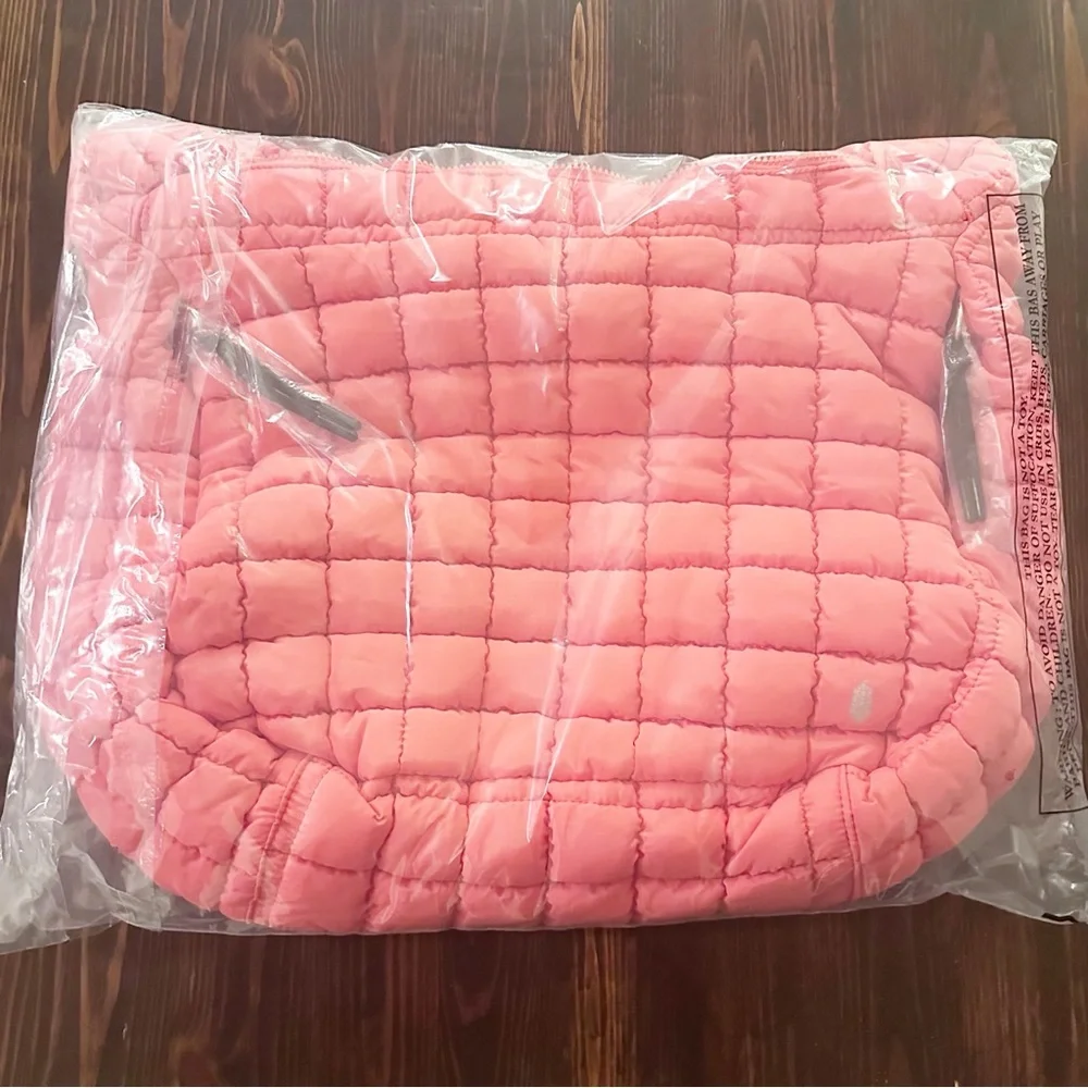 Free People Quilted Carryall Bag